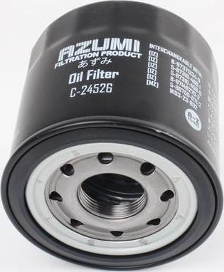 Azumi C24526 - Oil Filter autospares.lv