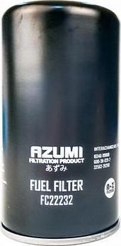 Azumi FC22232 - Fuel filter autospares.lv