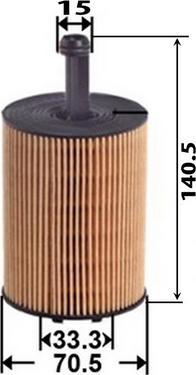 Azumi OE33033 - Oil Filter autospares.lv