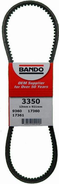 Bando 3350 - V-Belt autospares.lv