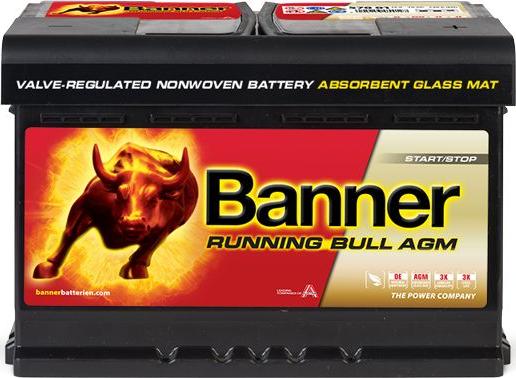 BannerPool 57001 - Starter Battery autospares.lv