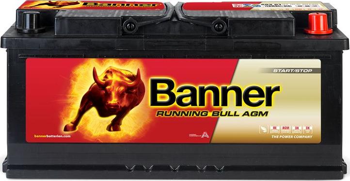 BannerPool 016605010101 - Starter Battery autospares.lv