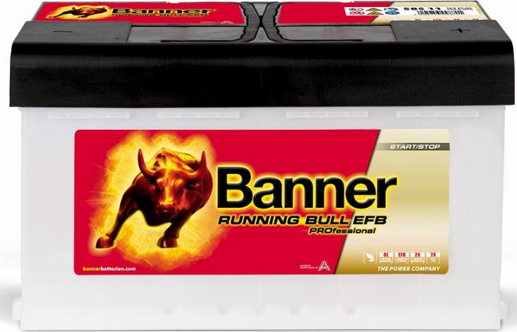 BannerPool 012585110101 - Starter Battery autospares.lv