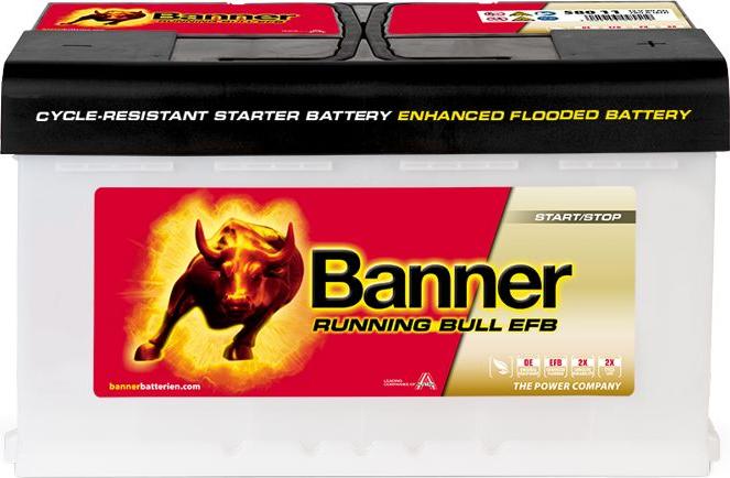 BannerPool 012580110101 - Starter Battery autospares.lv