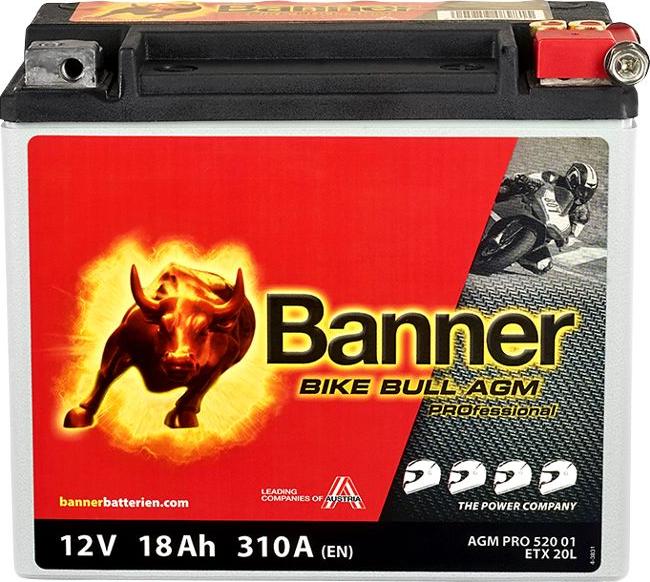 BannerPool 024520010101 - Starter Battery autospares.lv