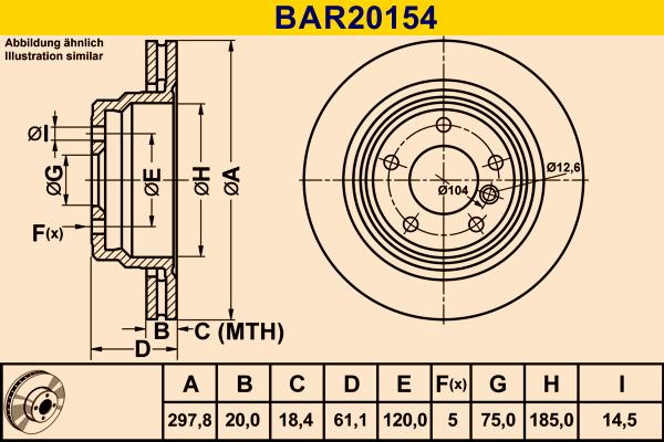 Barum BAR20154 - Brake Disc autospares.lv