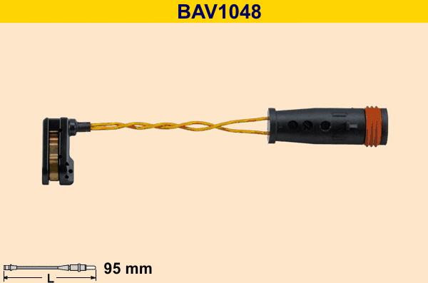 Barum BAV1048 - Warning Contact, brake pad wear autospares.lv