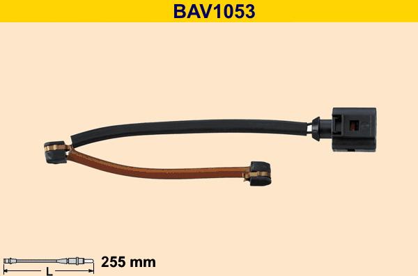 Barum BAV1053 - Warning Contact, brake pad wear autospares.lv