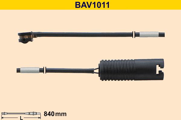 Barum BAV1011 - Warning Contact, brake pad wear autospares.lv