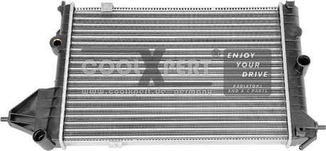 BBR Automotive 006-60-00918 - Radiator, engine cooling autospares.lv