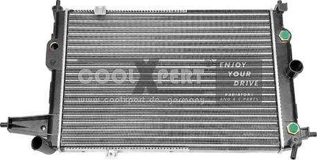 BBR Automotive 006-60-01808 - Radiator, engine cooling autospares.lv