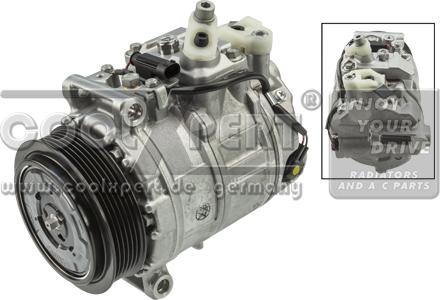 BBR Automotive 001-60-09988 - Compressor, air conditioning autospares.lv