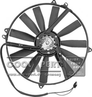BBR Automotive 001-60-00525 - Fan, radiator autospares.lv