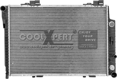 BBR Automotive 001-60-00041 - Radiator, engine cooling autospares.lv