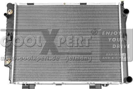 BBR Automotive 001-60-00730 - Radiator, engine cooling autospares.lv