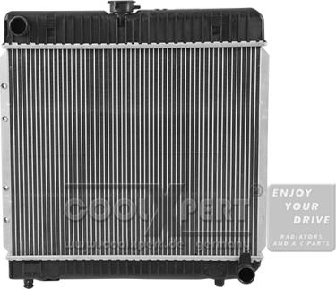 BBR Automotive 001-60-00738 - Radiator, engine cooling autospares.lv