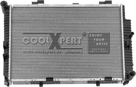 BBR Automotive 001-60-01048 - Radiator, engine cooling autospares.lv