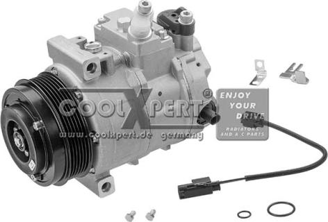 BBR Automotive 001-60-08210 - Compressor, air conditioning autospares.lv