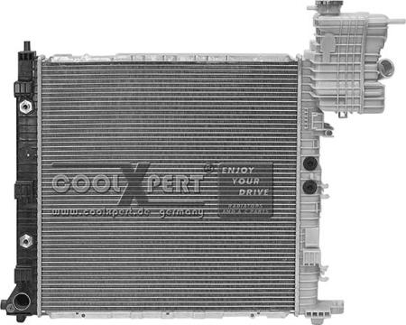 BBR Automotive 001-60-02782 - Radiator, engine cooling autospares.lv