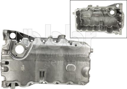 BBR Automotive 001-10-19496 - Oil sump autospares.lv