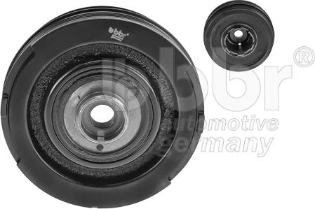 BBR Automotive 001-10-19804 - Belt Pulley, crankshaft autospares.lv