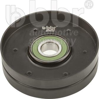 BBR Automotive 001-10-19372 - Pulley, v-ribbed belt autospares.lv