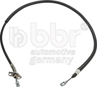 BBR Automotive 001-10-18155 - Cable, parking brake autospares.lv