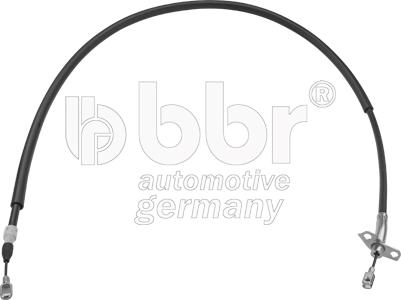 BBR Automotive 001-10-18156 - Cable, parking brake autospares.lv