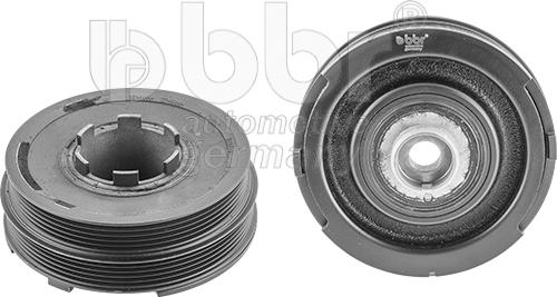 BBR Automotive 001-10-18188 - Belt Pulley, crankshaft autospares.lv