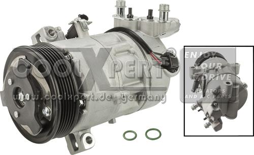 BBR Automotive 001-10-17929 - Compressor, air conditioning autospares.lv