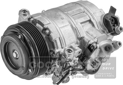 BBR Automotive 001-10-17466 - Compressor, air conditioning autospares.lv