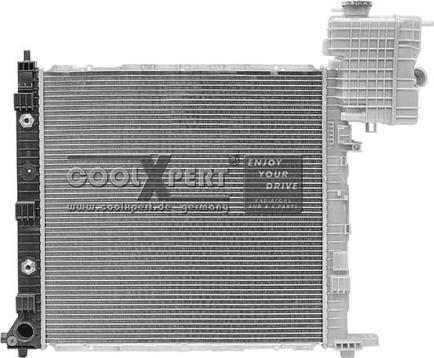 BBR Automotive 001-10-17481 - Radiator, engine cooling autospares.lv