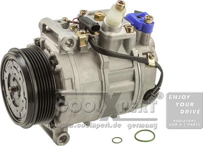 BBR Automotive 001-10-17223 - Compressor, air conditioning autospares.lv