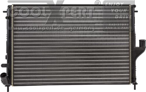 BBR Automotive 001-10-25449 - Radiator, engine cooling autospares.lv