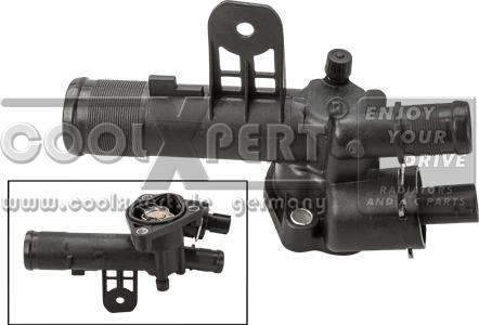 BBR Automotive 001-10-25101 - Coolant thermostat / housing autospares.lv