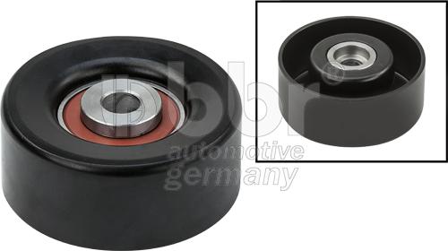 BBR Automotive 001-10-25346 - Pulley, v-ribbed belt autospares.lv