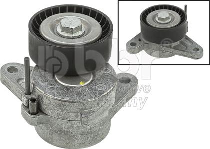 BBR Automotive 001-10-26142 - Belt Tensioner, v-ribbed belt autospares.lv