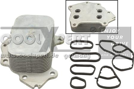 BBR Automotive 001-10-21435 - Oil Cooler, engine oil autospares.lv