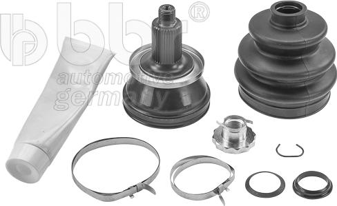 BBR Automotive 001-10-21792 - Joint Kit, drive shaft autospares.lv