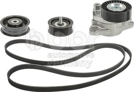 BBR Automotive 001-10-27775 - V-Ribbed Belt Set autospares.lv