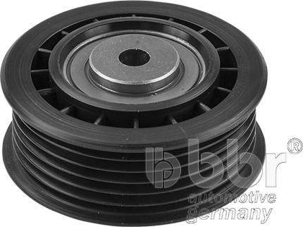 BBR Automotive 001-30-01240 - Pulley, v-ribbed belt autospares.lv