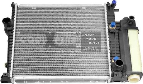 BBR Automotive 003-60-00994 - Radiator, engine cooling autospares.lv