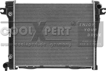 BBR Automotive 003-60-00460 - Radiator, engine cooling autospares.lv