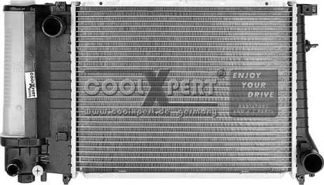 BBR Automotive 003-60-00111 - Radiator, engine cooling autospares.lv