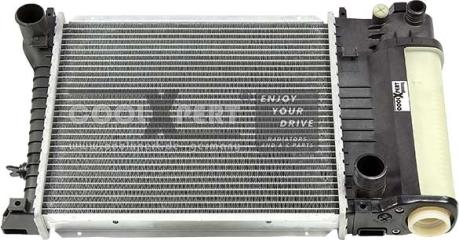 BBR Automotive 003-60-01385 - Radiator, engine cooling autospares.lv