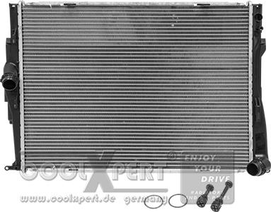 BBR Automotive 003-60-10524 - Radiator, engine cooling autospares.lv