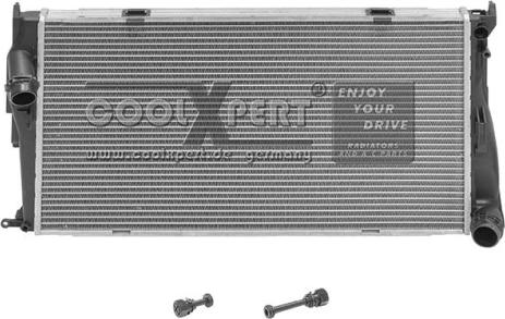 BBR Automotive 003-60-10227 - Radiator, engine cooling autospares.lv