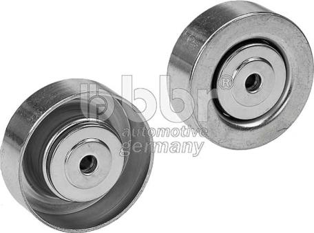 BBR Automotive 003-30-03967 - Pulley, v-ribbed belt autospares.lv