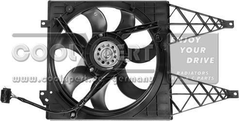 BBR Automotive 002-60-03504 - Fan, radiator autospares.lv