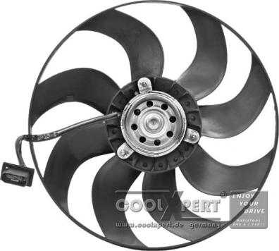 BBR Automotive 002-60-14422 - Fan, radiator autospares.lv